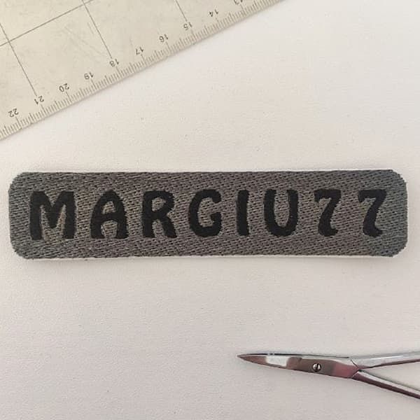 Etichetta Velcro Personalizzata Margiu