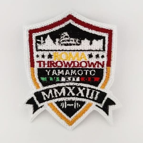 Loghi ricamati Roma Throwdown