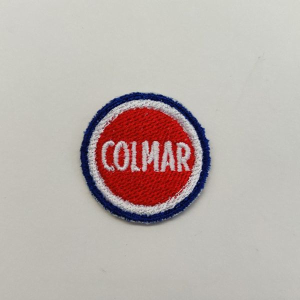 Patch Colmar Logo Rosso Blu Bianco