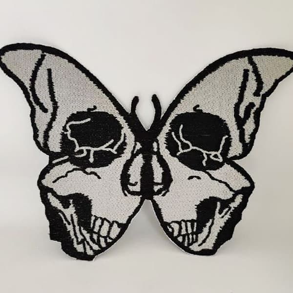 Toppe Per Giacche Farfalla Teschio