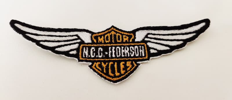 Patch Logo Personalizzato Harley-Davidson nome ali
