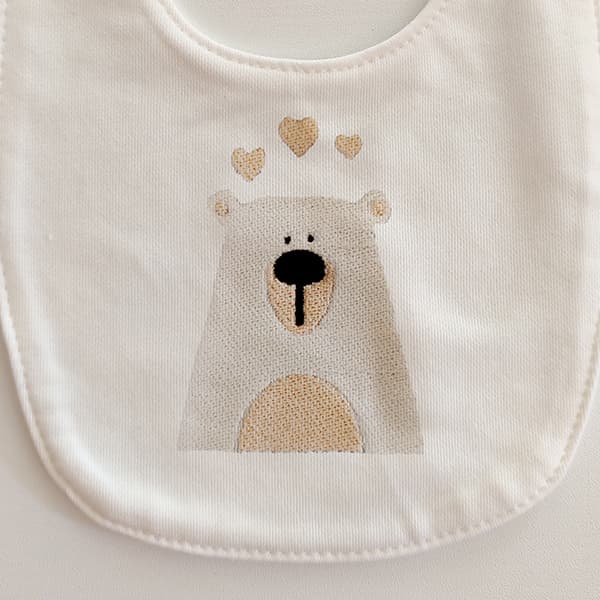 Applicazioni Termoadesive per Bambini con orso polare