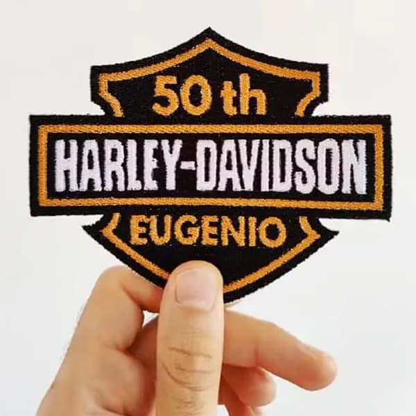 Harley Davidson Patch Logo Personalizzato