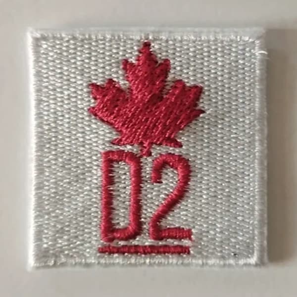 Patch Logo Dsquared D2 Quadrato