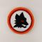Patch AS Roma Lupo Nero Cerchio
